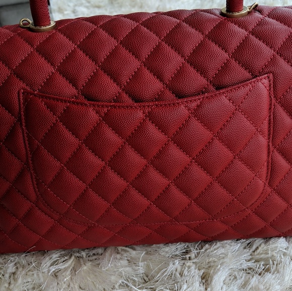 ❤️Sold❤️💯 Authentic COCO CHANEL TOP HANDLE - Picture 2 of 8